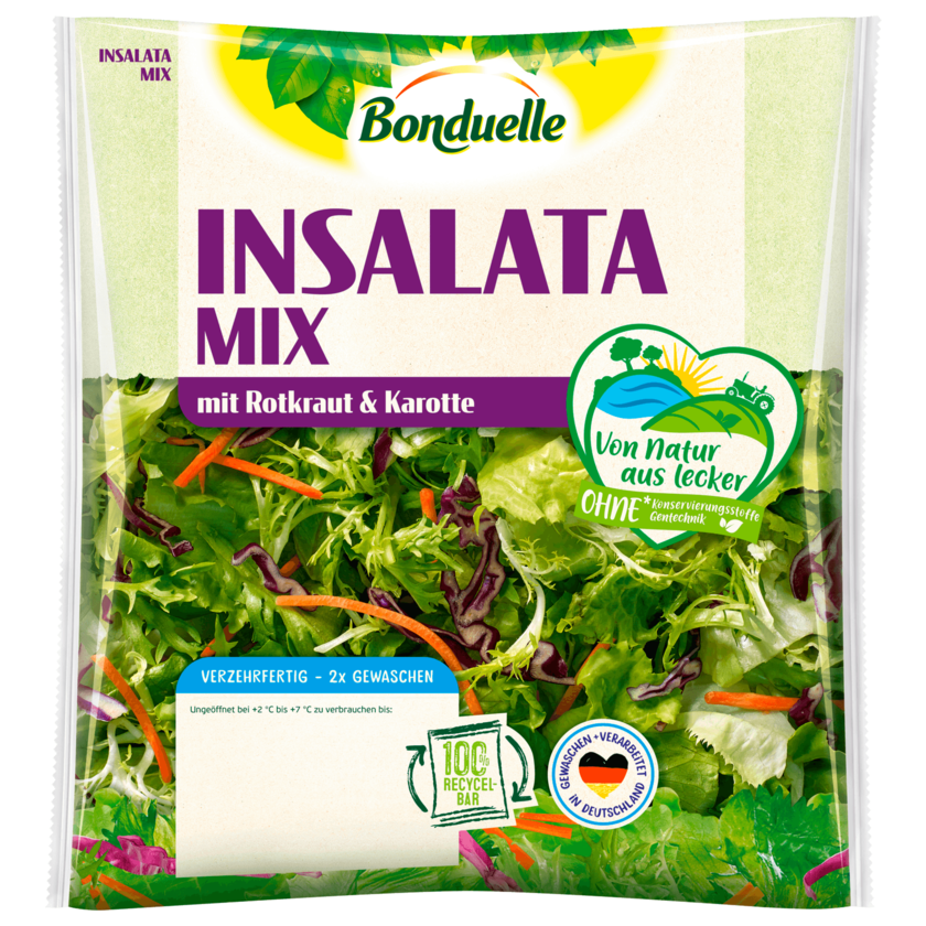 Bonduelle Insalata Mix mit Rotkraut & Karotte 150g